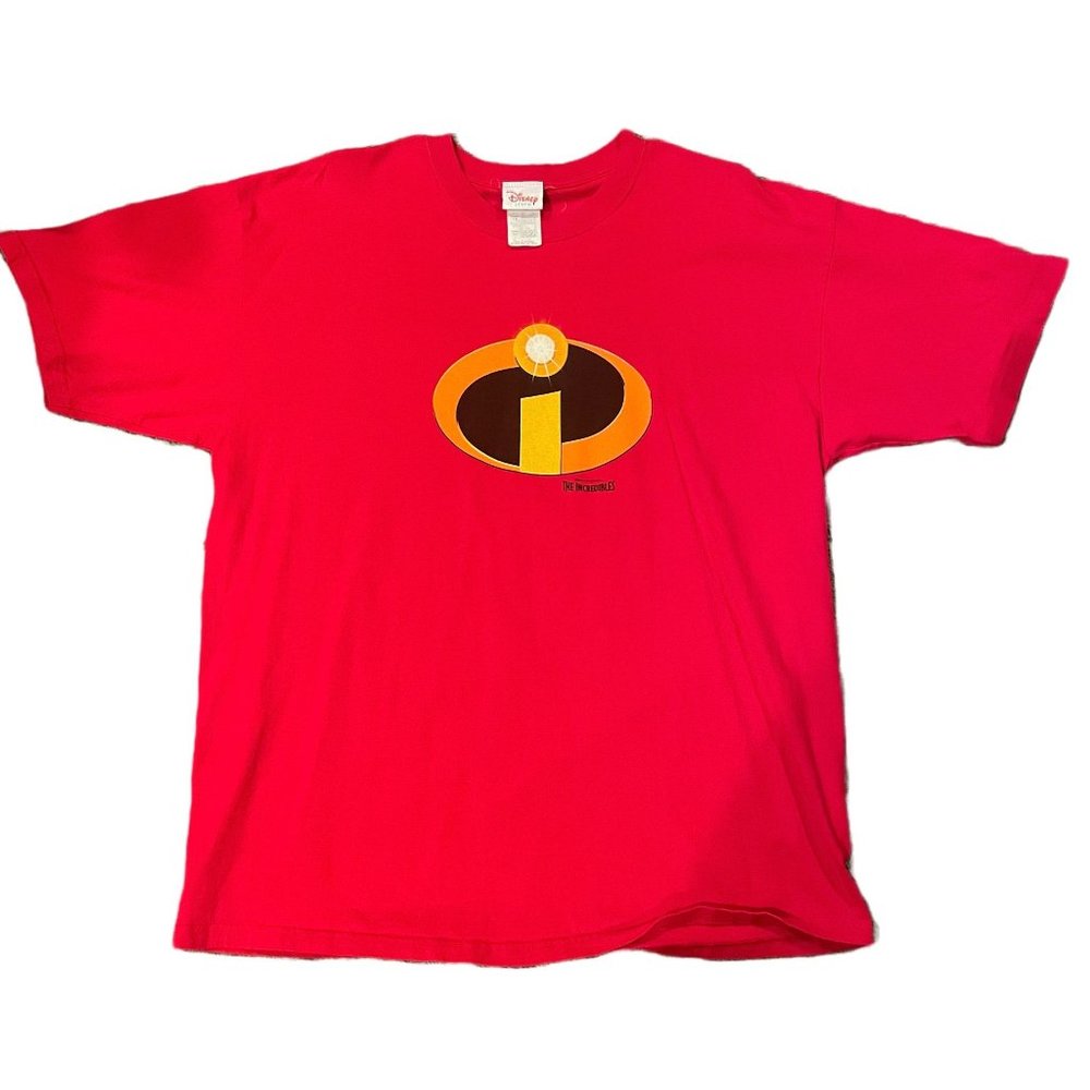 Vintage Rare XL The Incredibles Disney promo shirt pixar